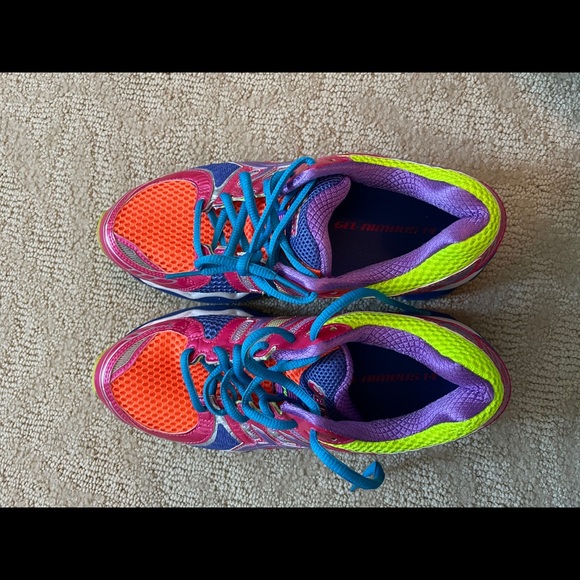 ASICS Gel Nimbus T291N Running Athletic Shoes Sz 7 - Picture 7 of 7